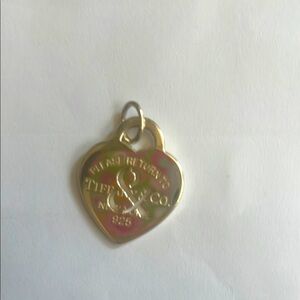 TIFFANY & Co. RETURN TO Heart Pendant Silver 925 Accessory
